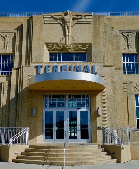 Terminal front entrance